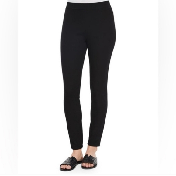 Theory Adbelle Jetty Black Pants Size 10 - Picture 1 of 9